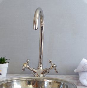 Single Hole Bathroom Faucet - Polished Nickel Bathroom Faucet