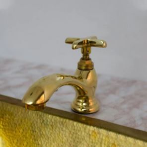 Single Hole Brass Bathroom Faucet - Brass Single Hole Bathroom Faucet