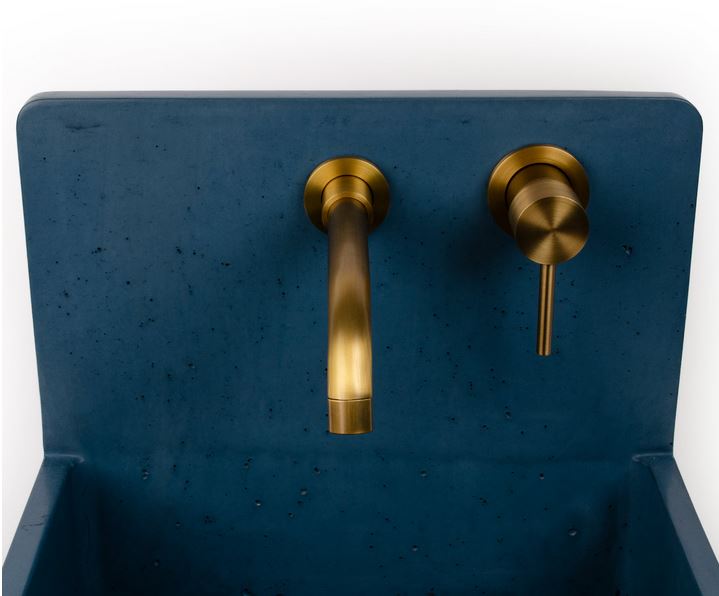 Unlacquered Brass Bathroom Faucet - Single Handle Bathroom Faucet