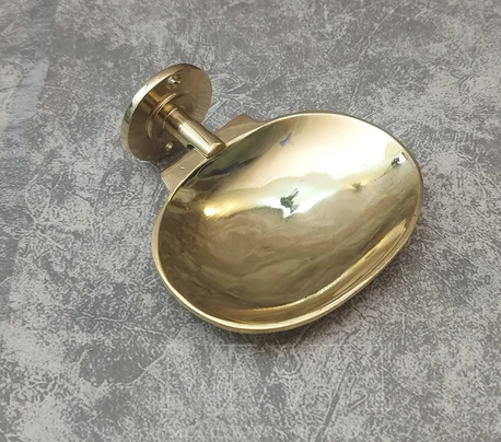 Solid Brass Soap Dish, Wall Soap Holder, Moroccan Handmade Brass Soap Dish