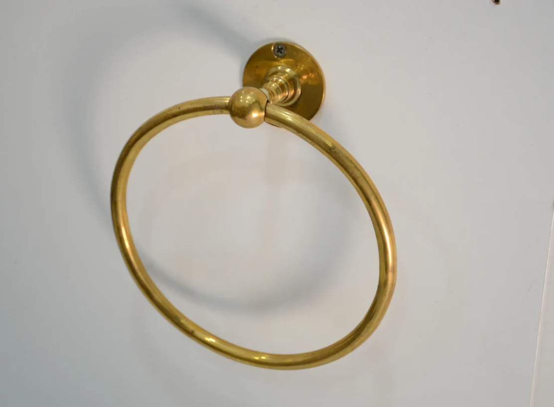 Brass Towel Ring - Bathroom Towel Holder