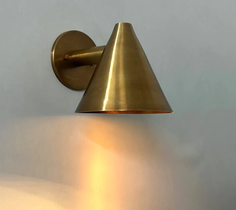 Timeless Elegance Raw brass Wall Lamp for Your Home Decor