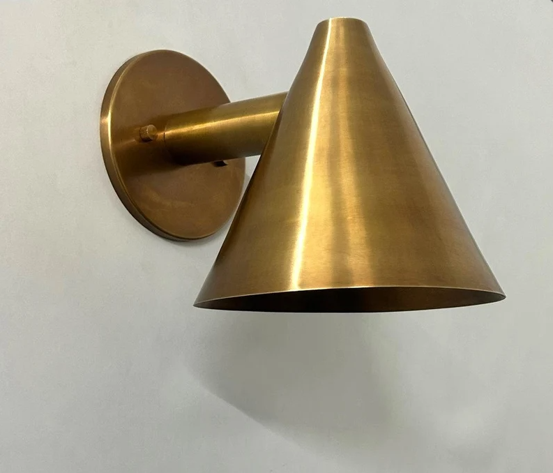 Timeless Elegance Raw brass Wall Lamp for Your Home Decor