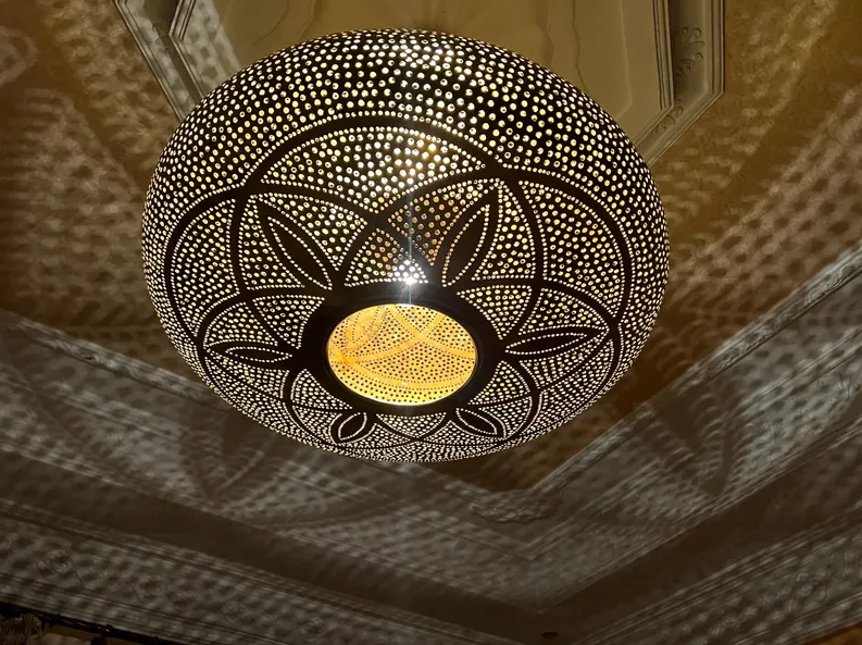 Moroccan Handcrafted Pendant Lamp Shade Ceiling Light Marrakech