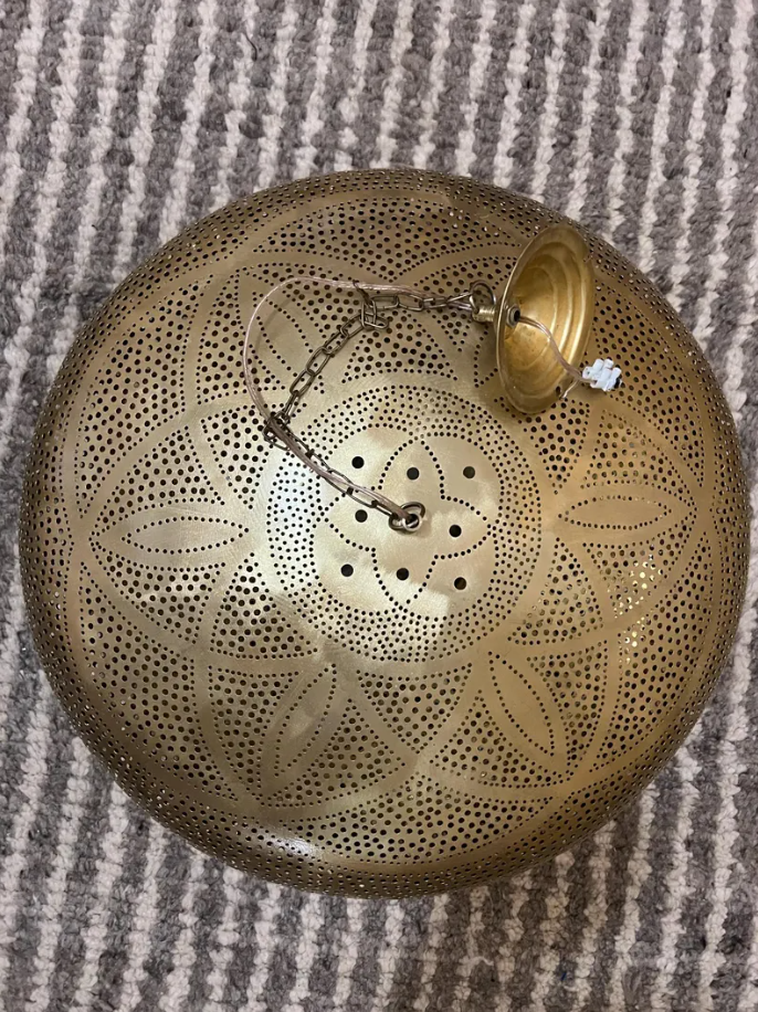 Moroccan Handcrafted Pendant Lamp Shade Ceiling Light Marrakech