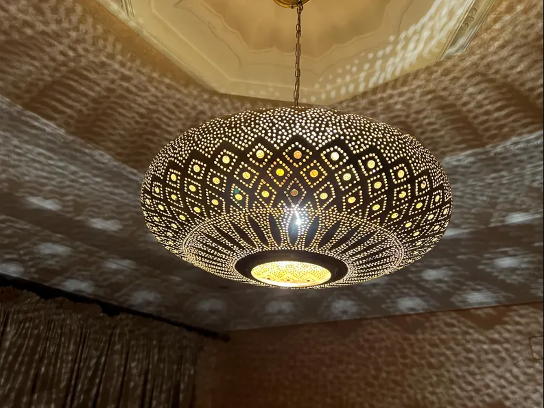 Moroccan Handcrafted Pendant Lamp Shade Ceiling Light Marrakech