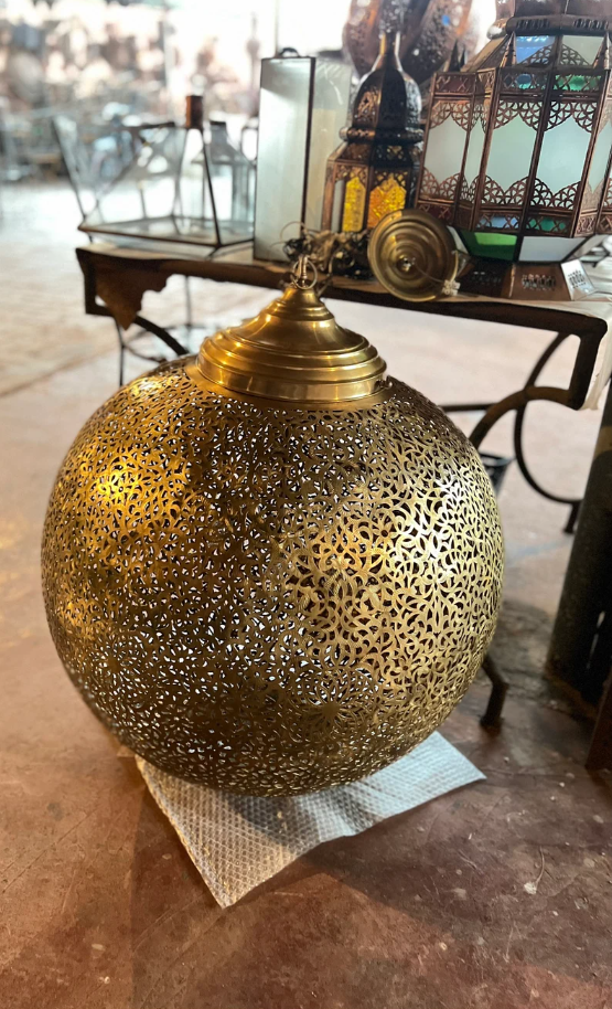 Moroccan Ceiling Light Brass Vintage Shades Pendant Lamp Shade