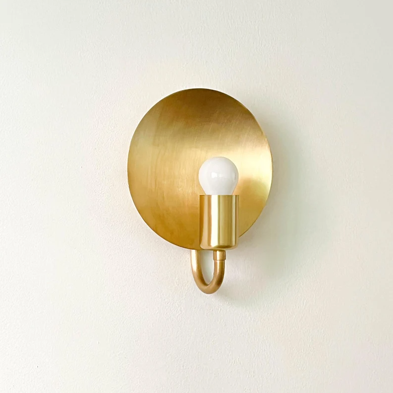 Brass Sconce for Bathroom Vanity Brass Lamp Light Wall Sconce Hallway Lamp