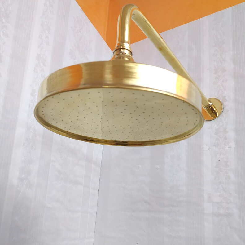 Antique Brass Shower Fixtures - Brass Shower Set