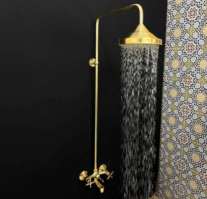 Brass Shower - Brass Shower Fixtures