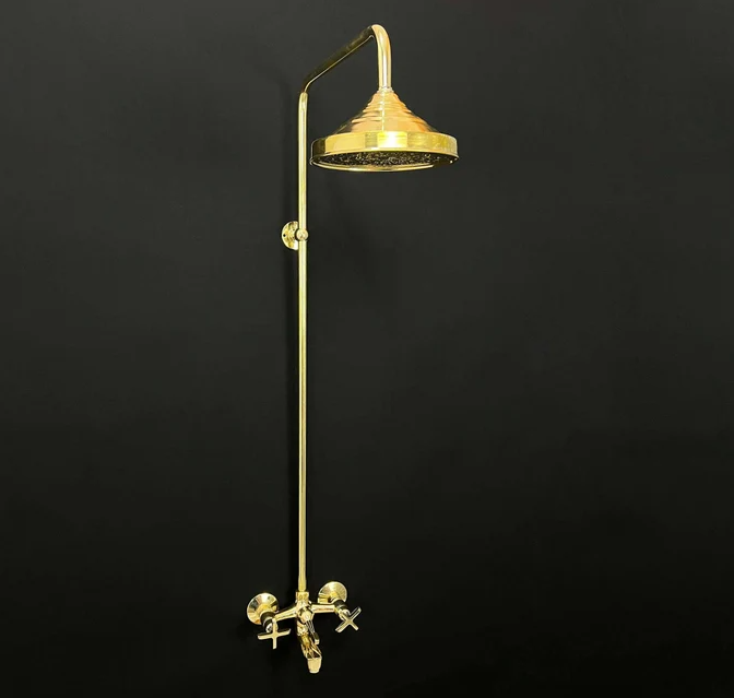 Brass Shower - Brass Shower Fixtures