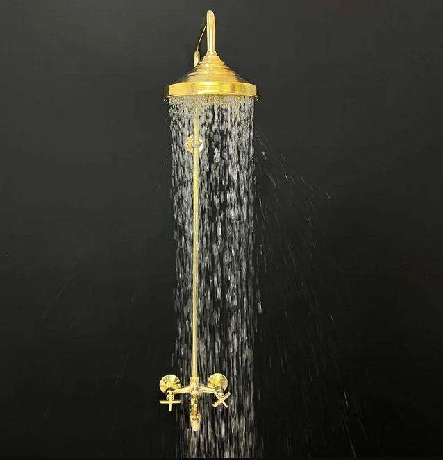 Brass Shower - Brass Shower Fixtures