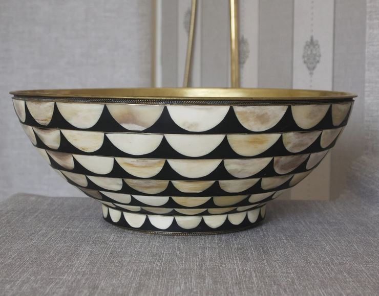 Exquisite Moroccan Handmade Brass Sink: Timeless Craftsmanship, Lasting Beauty